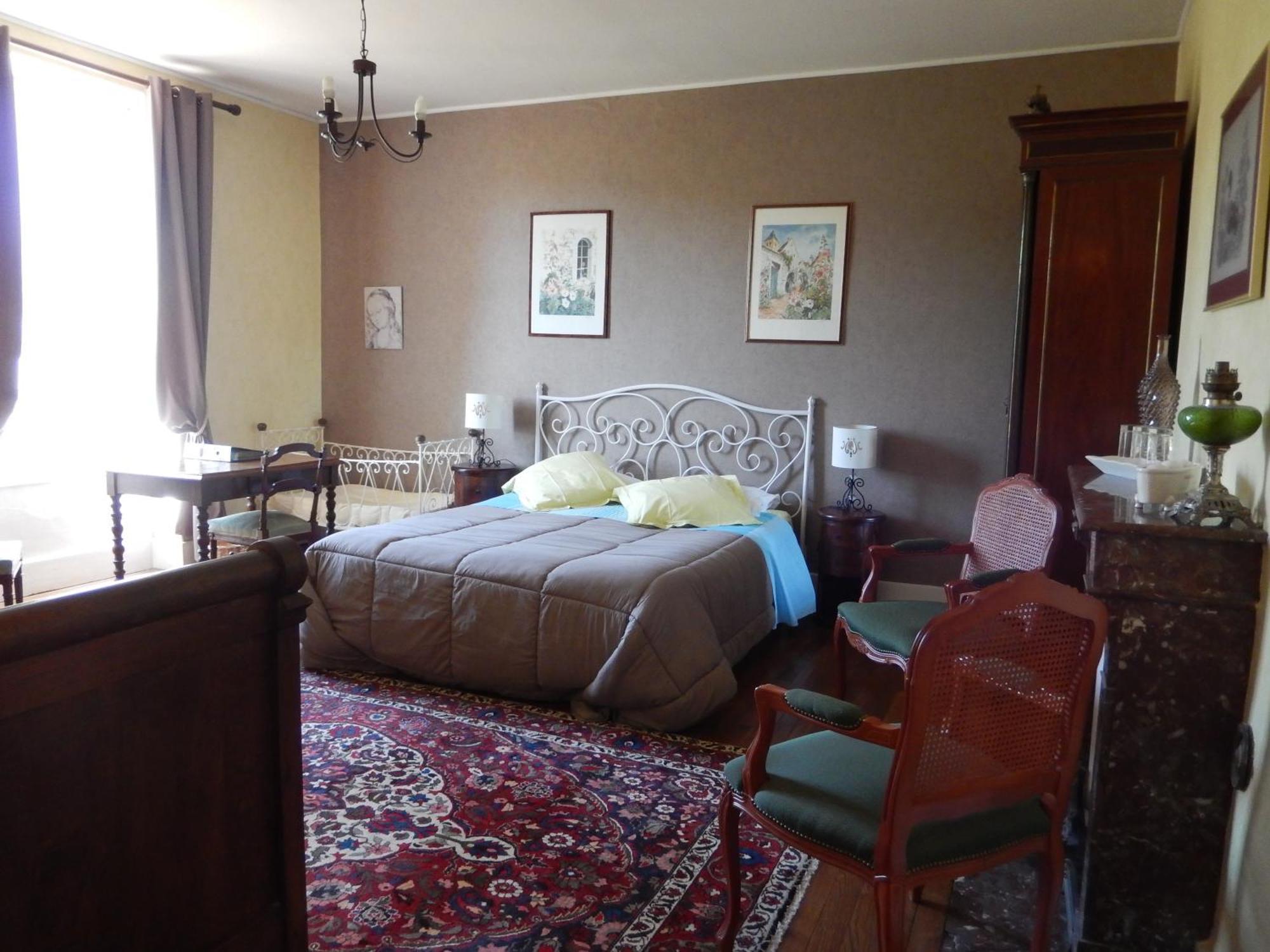 Chambres D'Hotes - Domaine Des Perrieres Crux-la-Ville Kamer foto